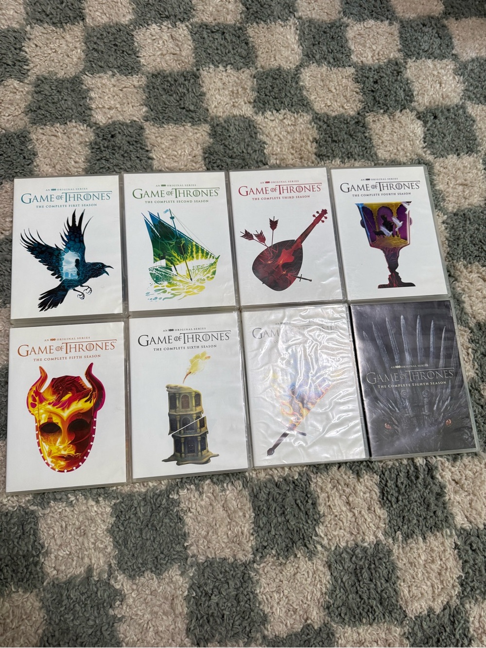 Game of Thrones Complete Season 1-8 Robert Ball Exclusive Art Limited Edition